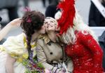 Pics: Claire Danes Having a Ball During Her Hasty Pudding Parade